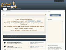 Tablet Screenshot of forum-mechanika.pl